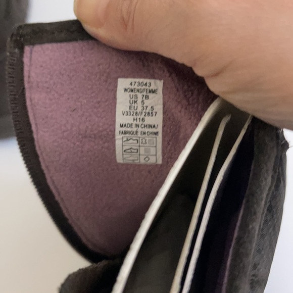 Lands’ End Suede Quilt All Weather Boots Brown 7 - Picture 5 of 10